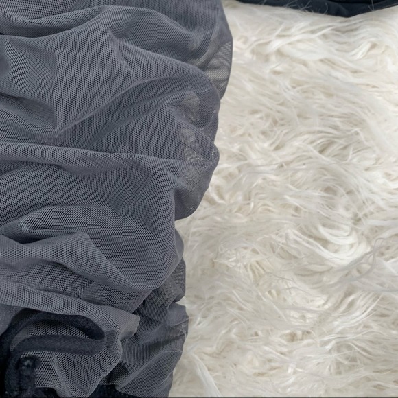 Albion Ruched Grey & Black One Piece Swimsuit Women’s Size Small - Picture 13 of 14